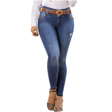 Cargar imagen en el visor de la galería, DRAXY 1445 Colombian Butt Lifting Skinny Jeans for Women