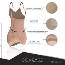 Cargar imagen en el visor de la galería, Fajas SONRYSE 046 | Colombian Butt Lifter Bodysuit Shapewear | Everyday Use | Postpartum - Pal Negocio