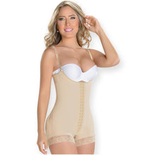 Load image into Gallery viewer, Fajas MYD 0047 Strapless Mid Thigh Body Shaper for Women / Powernet - Pal Negocio