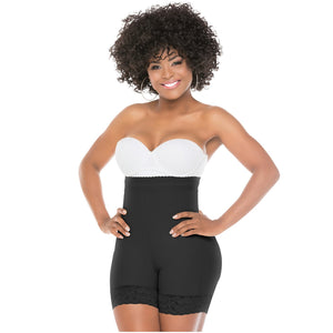 Fajas Salome 0218 | Colombian Shapewear Girdle High-Waist Shorts for Women | Daily Use Body Shaper with Butt Lift & Tummy Control | Powernet - Pal Negocio